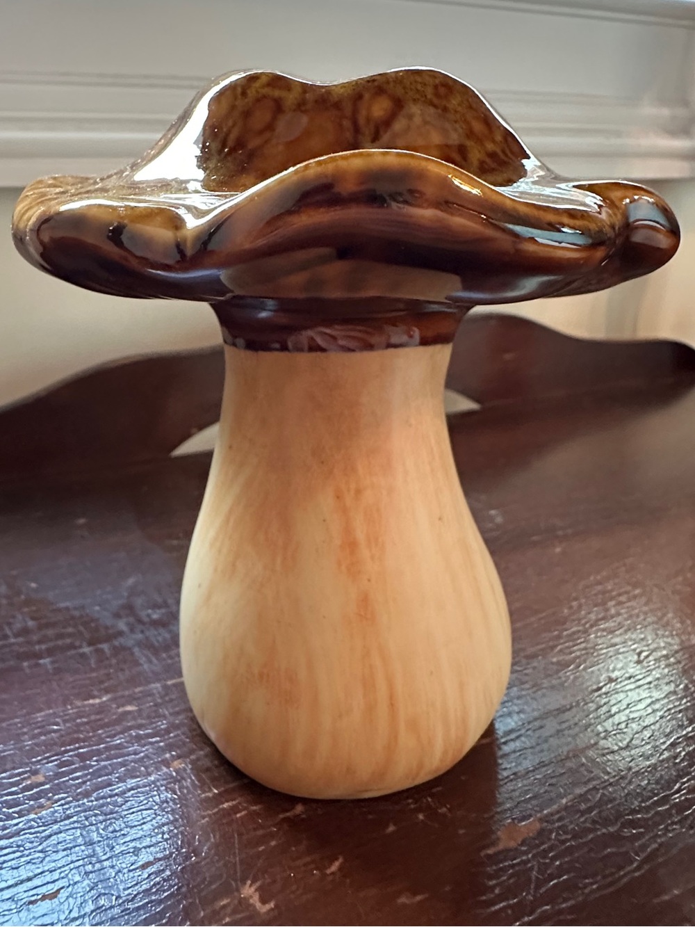 Handcrafted Ceramic Mushrooms - Red, Gold, Blue - Picture 7 of 13